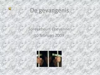 De gevangenis