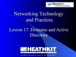 Lesson 17. Domains and Active Directory