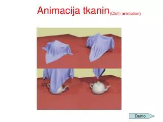 Animacija tkanin