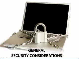 General security considerations
