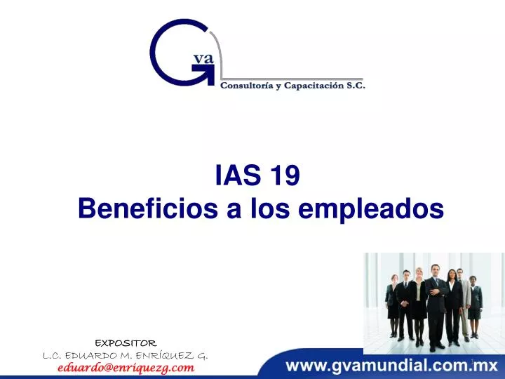 ias 19 beneficios a los empleados