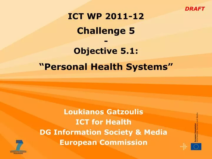 ict wp 20 11 12 challenge 5 objective 5 1 personal health systems