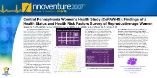 Fig. 2. Central Pennsylvania Project Region for CePAWHS
