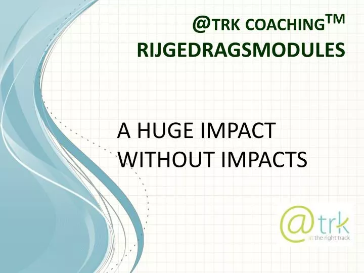 @ trk coaching tm rijgedragsmodules