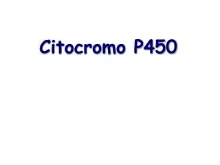 Citocromo P450