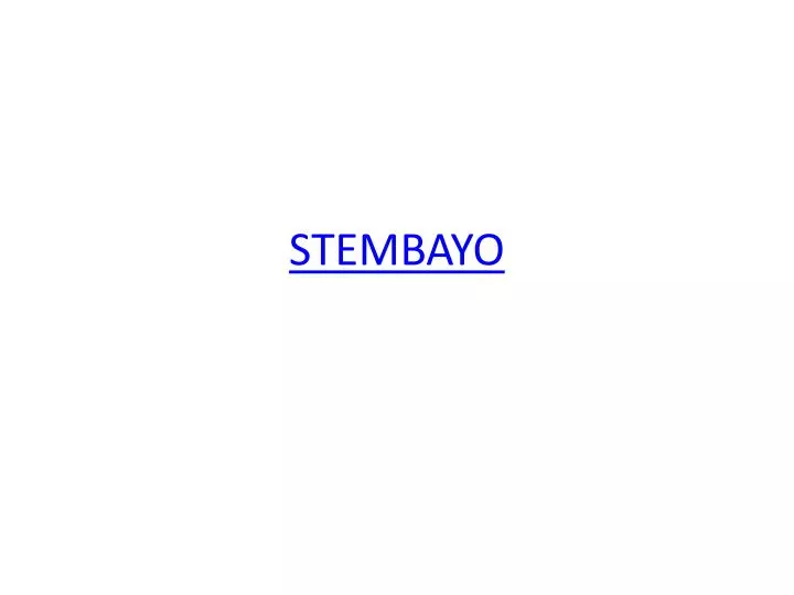 stembayo