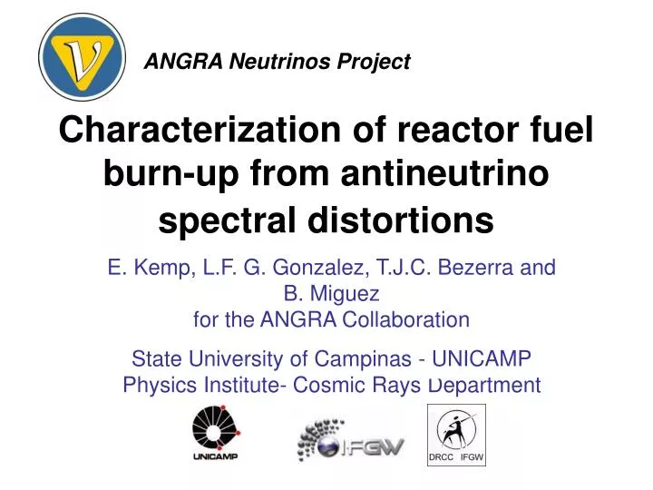 characterization of reactor fuel burn up from antineutrino spectral distortions