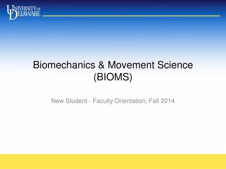 biomechanics movement science bioms