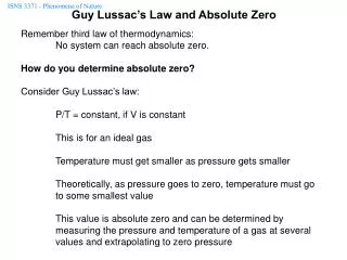 Remember third law of thermodynamics: 	No system can reach absolute zero.