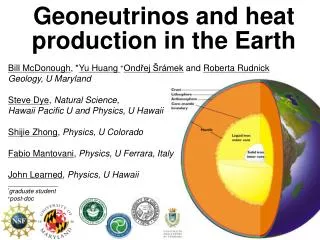 Geoneutrinos and heat production in the Earth