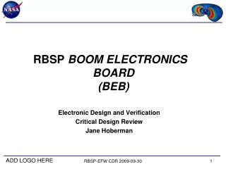 RBSP-EFW CDR 2009-09-30