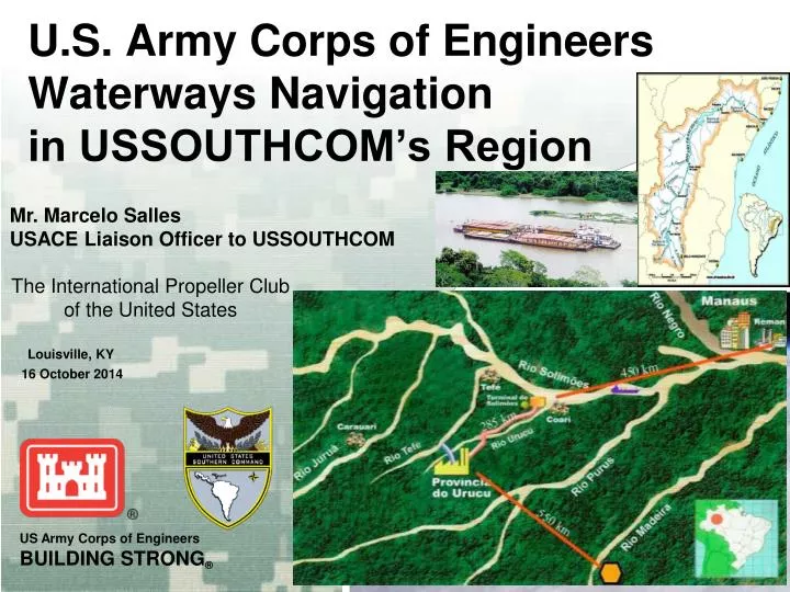 u s army corps of engineers waterways navigation in ussouthcom s region