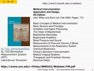 Medical Instrumentation Application and Design, 4th Edition