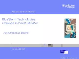 BlueStorm Technologies