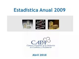 Estadística Anual 2009