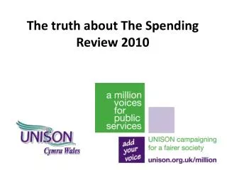 The truth about The Spending Review 2010