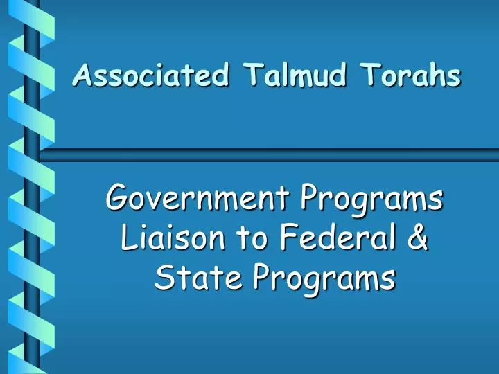 associated talmud torahs