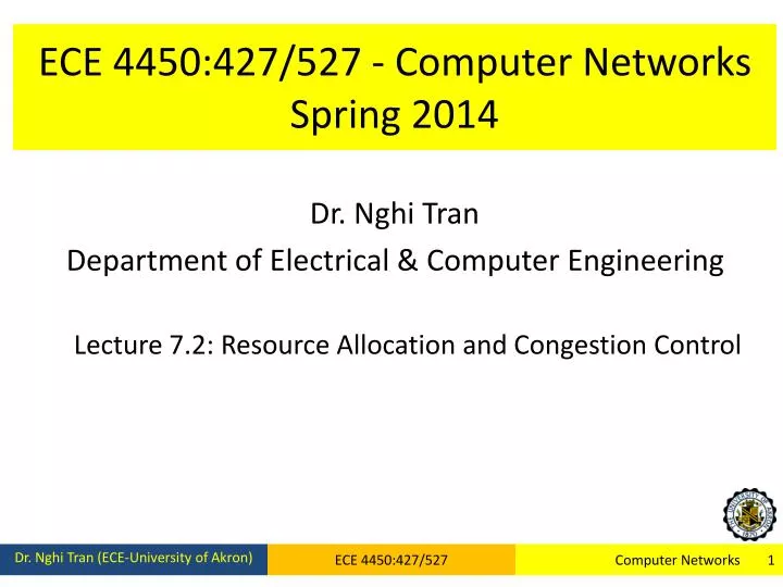 ece 4450 427 527 computer networks spring 2014