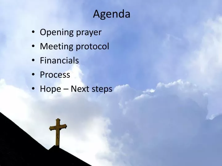 agenda