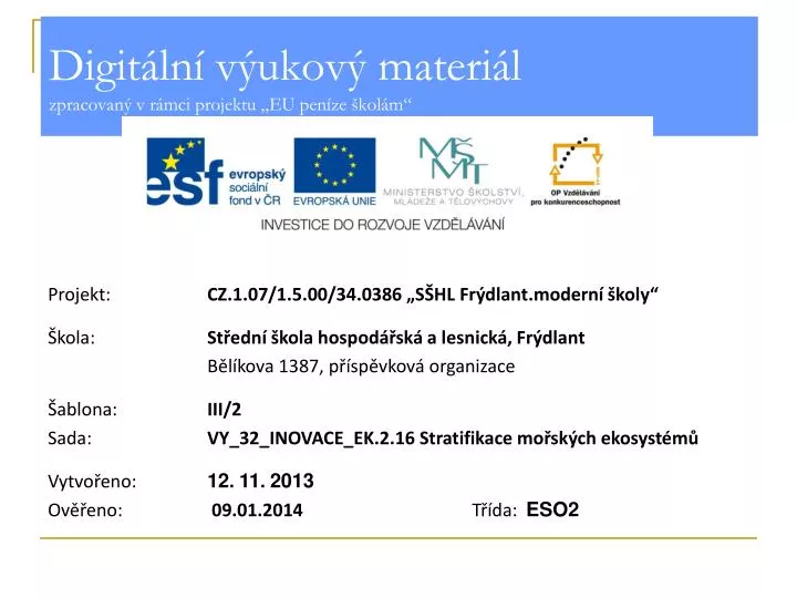 digit ln v ukov materi l zpracovan v r mci projektu eu pen ze kol m