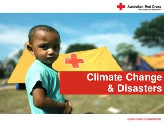 Climate Change &amp; Disasters