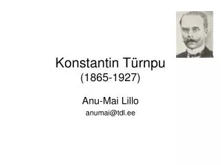Konstantin Türnpu (1865-1927)