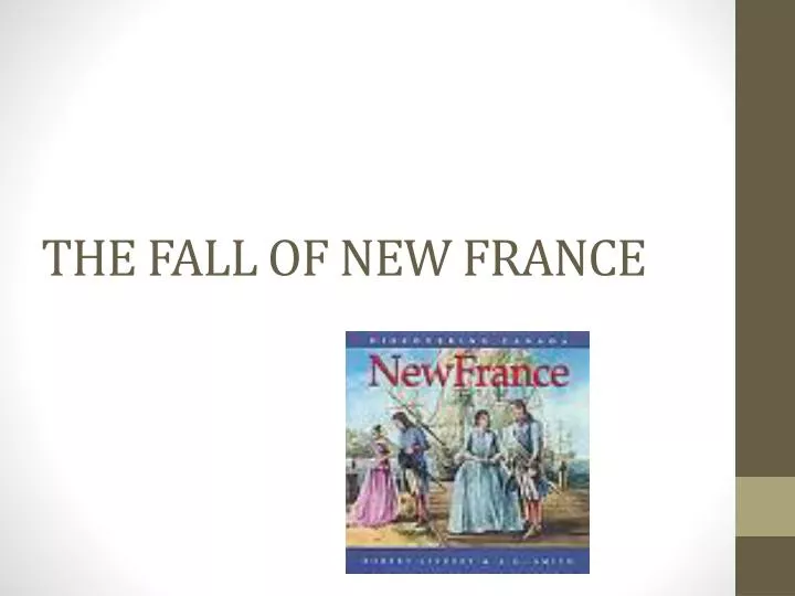 the fall of new france