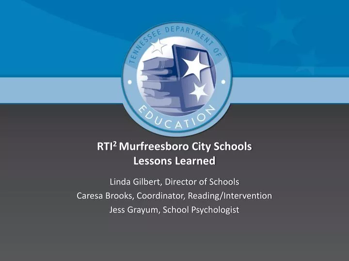 rti 2 murfreesboro city schools lessons learned