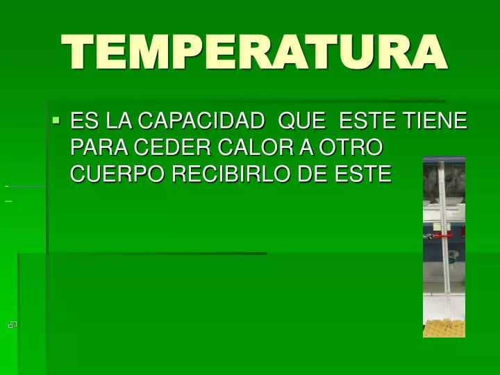 temperatura