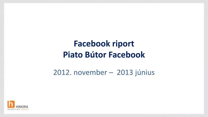 facebook riport piato b tor facebook