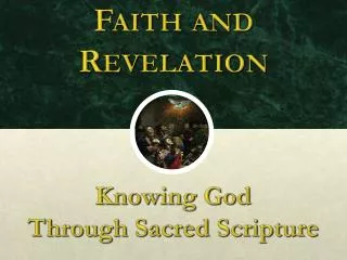 Faith and Revelation