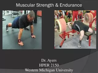 Muscular Strength &amp; Endurance