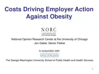 Costs Driving Employer Action Against Obesity