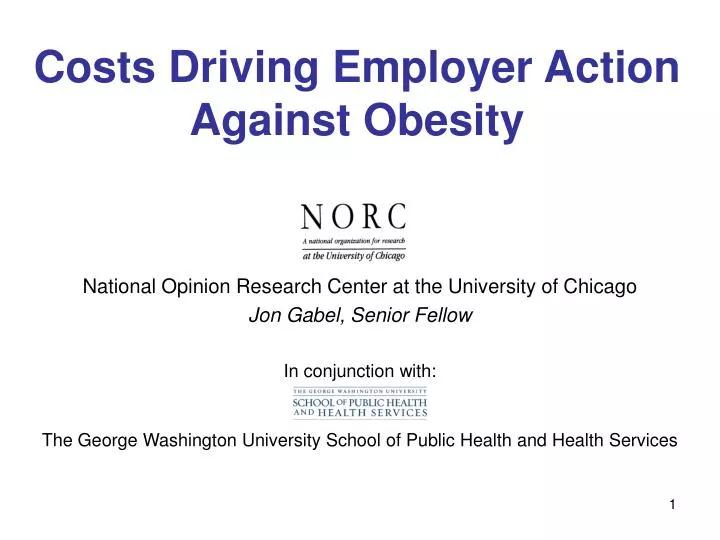 costs driving employer action against obesity