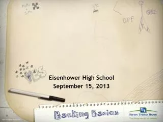 Eisenhower High School September 15, 2013