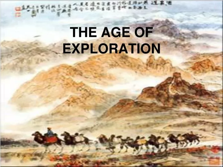 the age of exploration