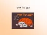 הצב של אורן - slide 1