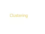 Clustering - slide 1