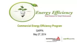 Commercial Energy Efficiency Program