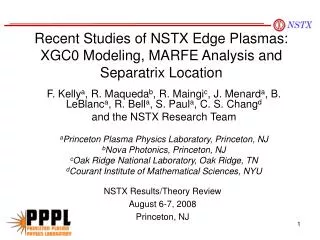 Recent Studies of NSTX Edge Plasmas: XGC0 Modeling, MARFE Analysis and Separatrix Location