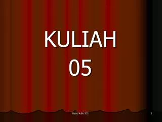 KULIAH 05