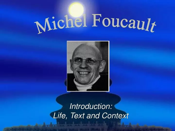 introduction life text and context