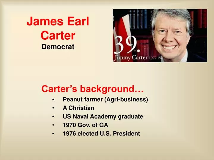 james earl carter democrat