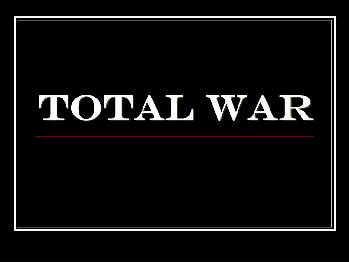 total war