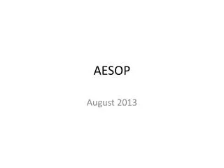 AESOP
