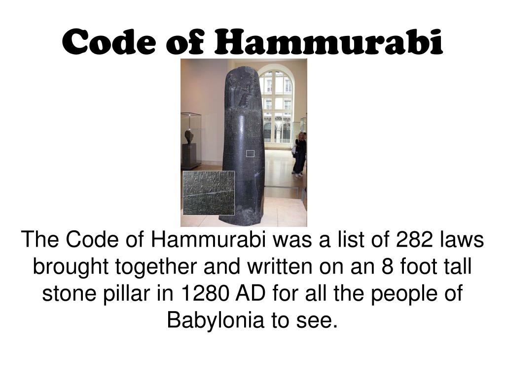 PPT - Code of Hammurabi PowerPoint Presentation, free download - ID:7092174