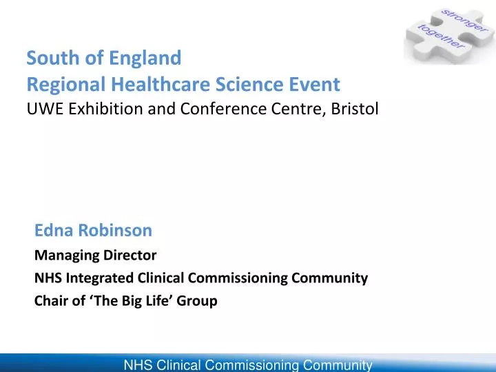 south of england regional healthcare science event uwe exhibition and conference centre bristol
