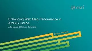 Enhancing Web Map Performance in ArcGIS Online