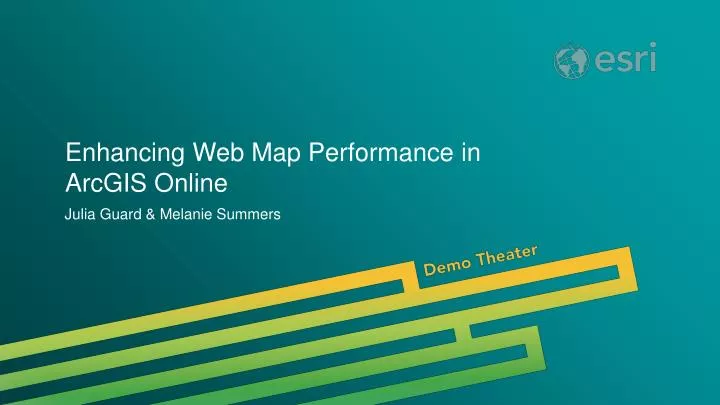 enhancing web map performance in arcgis online