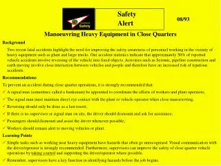 Manoeuvring Heavy Equipment in Close Quarters Background